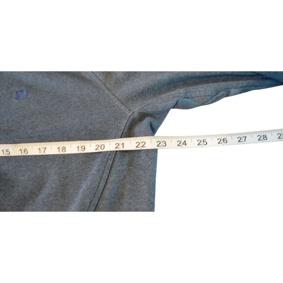 Fjallraven High Coast Blue Grey Pockets Cotton Blend Men's Pullover Hoodie - Picture 7 of 10